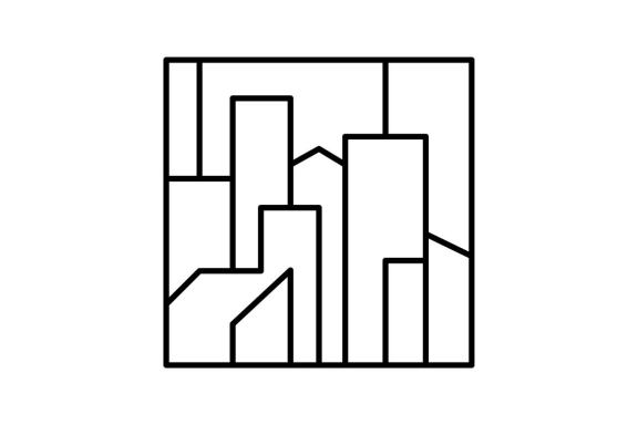 Construction architect logo design vector isolated