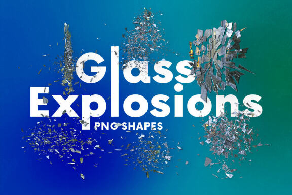 Glass Explosion Shapes