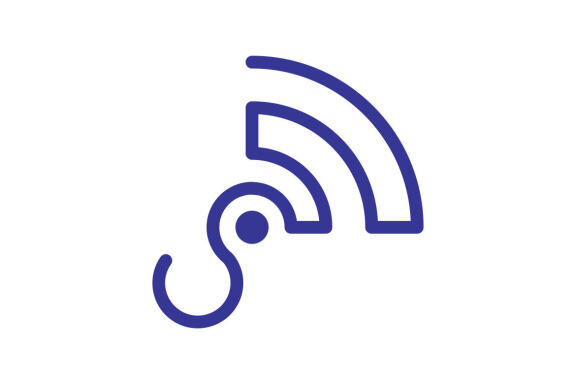 infinity internet wifi vector logo design isolated