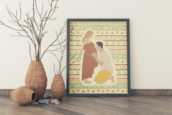 Hand Drawn Ethnic Abstract Patterns Vol. 1
