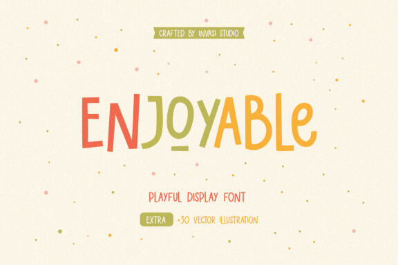 Enjoyable | Playful Font