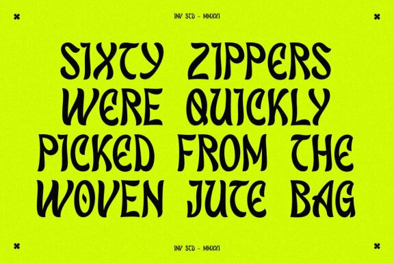 Sacred Musk - Display Font