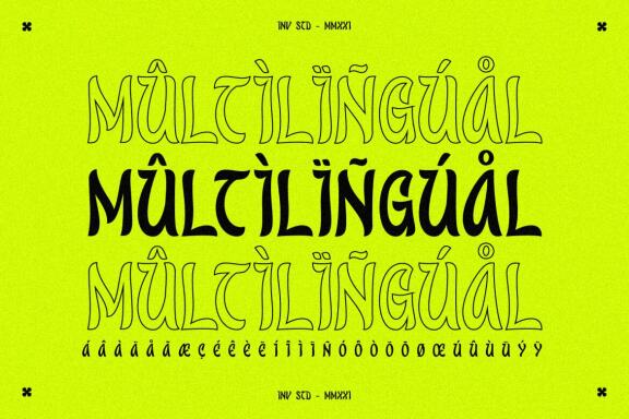 Sacred Musk - Display Font