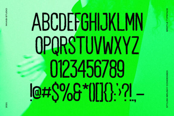 Briztle - Condensed Font
