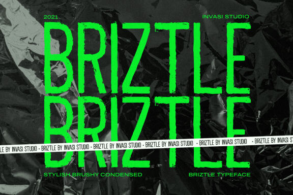 Briztle - Condensed Font