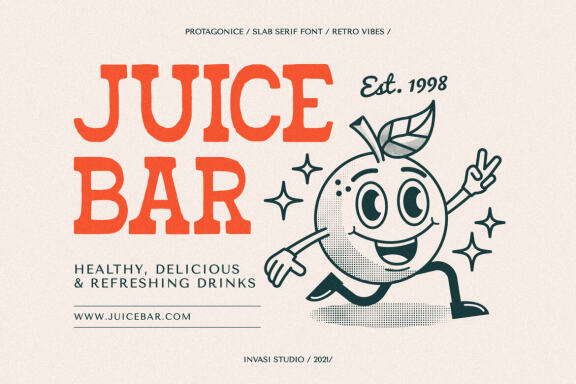 Protagonice - Slab Serif