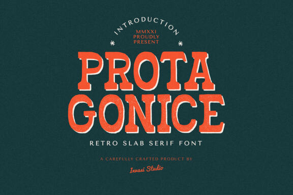 Protagonice - Slab Serif