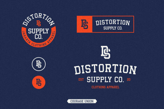 Courage Union - Athletic Slab Font