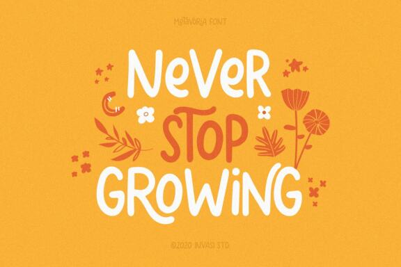 Metavoria - Playful Font