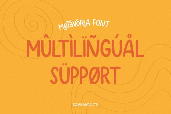 Metavoria - Playful Font