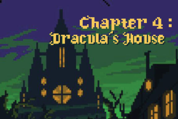 Halloween Pixel Display Font