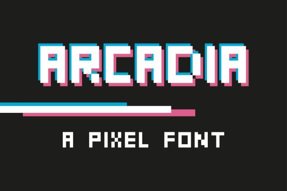 Arcadia FREE Pixel Font