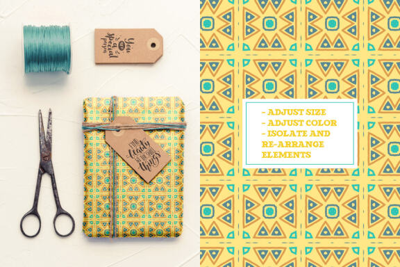 Ethnic Geometry Patterns Vol. 1