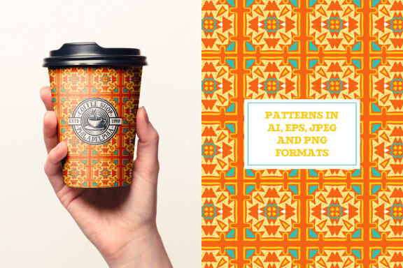 Ethnic Geometry Patterns Vol. 1