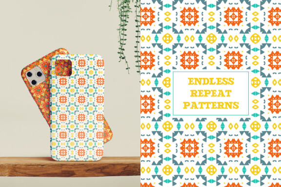 Ethnic Geometry Patterns Vol. 1