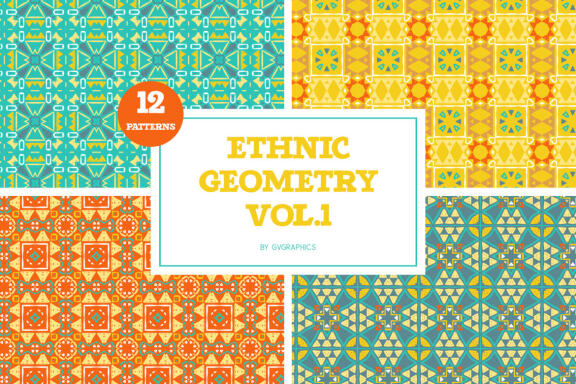 Ethnic Geometry Patterns Vol. 1