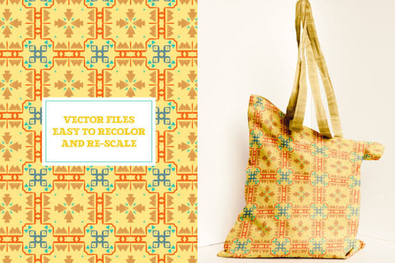 Ethnic Geometry Patterns Vol. 1