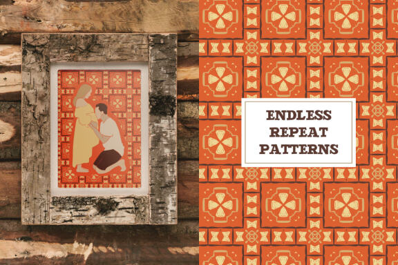 Ethnic Geometry Patterns Vol. 2