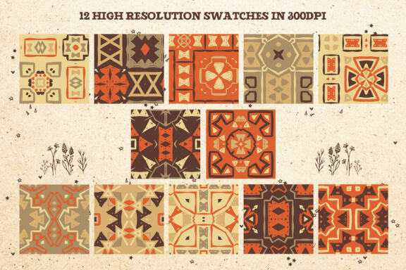 Ethnic Geometry Patterns Vol. 2