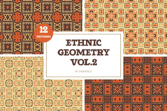 Ethnic Geometry Patterns Vol. 2