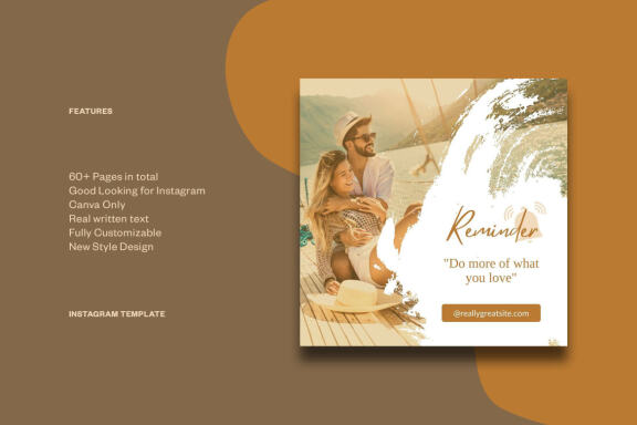 Travel Content Instagram | CANVA Templates 