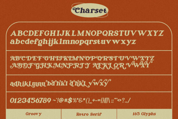 Gracy - Groovy Typeface