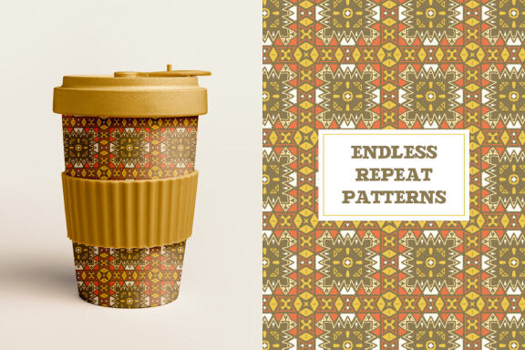 Ethnic Geometry Patterns Vol. 3