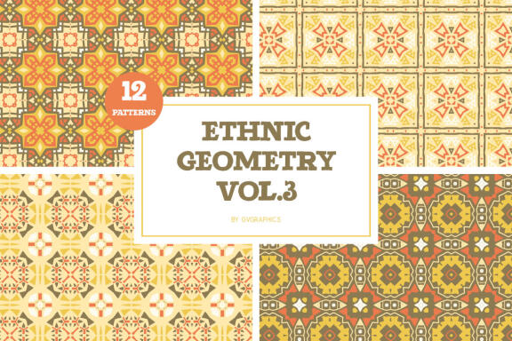 Ethnic Geometry Patterns Vol. 3