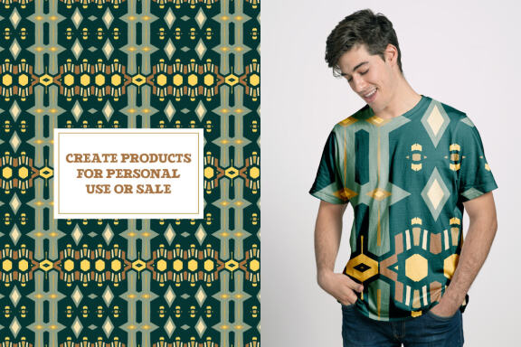 Ethnic Geometry Patterns Vol. 4