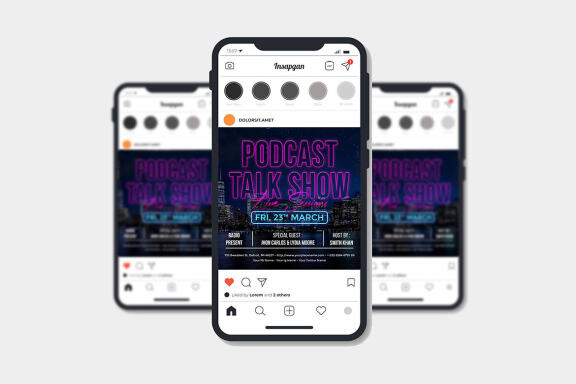 Talkshow Flyer