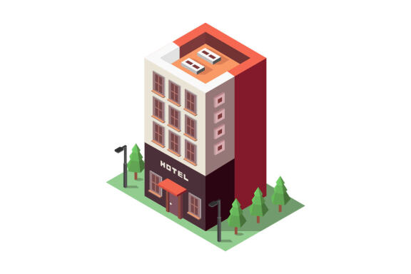 Isometric hotel