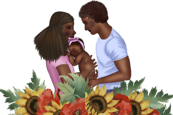 Big Family Clipart, Father's Day Clipart, Mother's Day Clipart