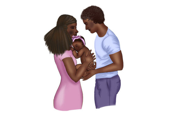 Big Family Clipart, Father's Day Clipart, Mother's Day Clipart