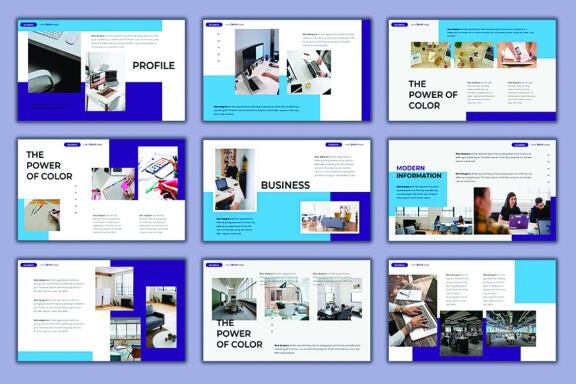 Company Profile – Business Google Slide Template
