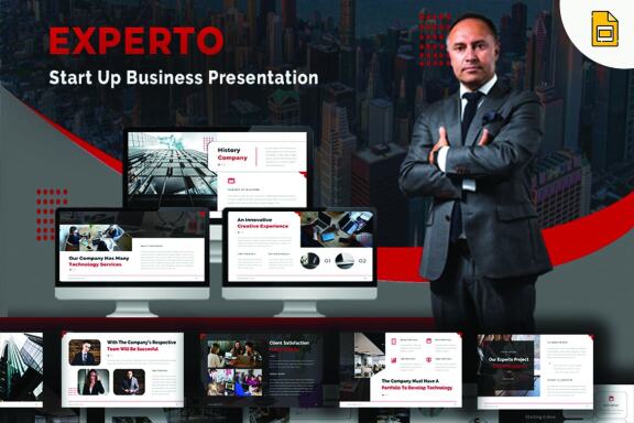 Experto - Start Up Business Google Slide Template