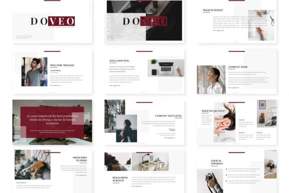 Doveo Google Slide FREE Template