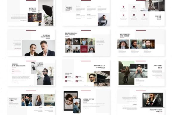 Doveo Google Slide FREE Template