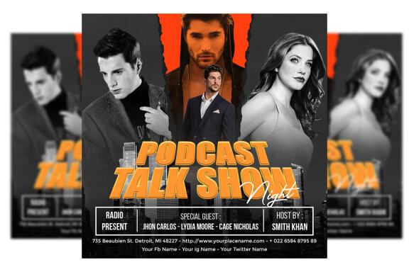 Podcast Show Flyer