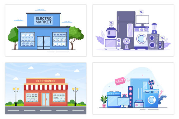 13 Electronics Store and Home Appliance Product