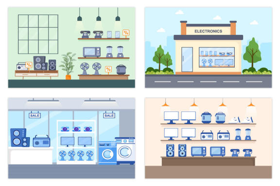 13 Electronics Store and Home Appliance Product