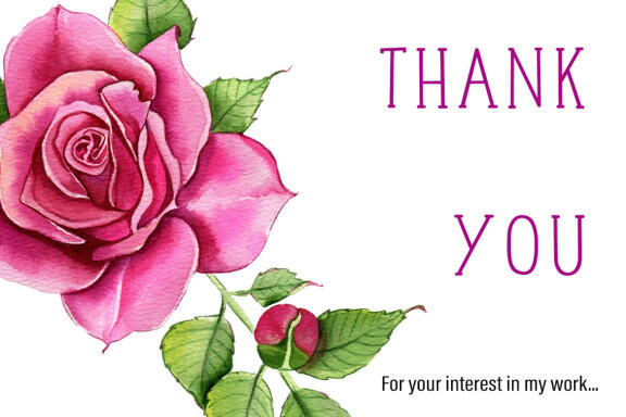 Watercolor Pink roses Flower Clipart