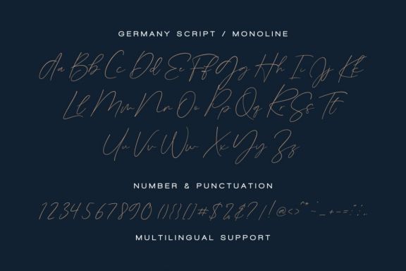 Germany - Luxury Font Duo