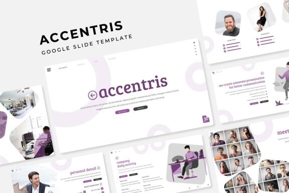 Accentris FREE Google Slide Template