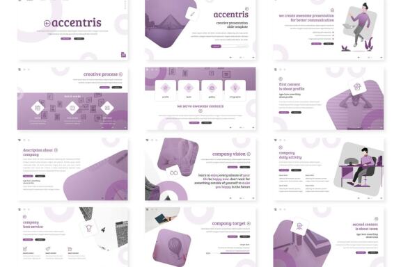Accentris FREE Google Slide Template