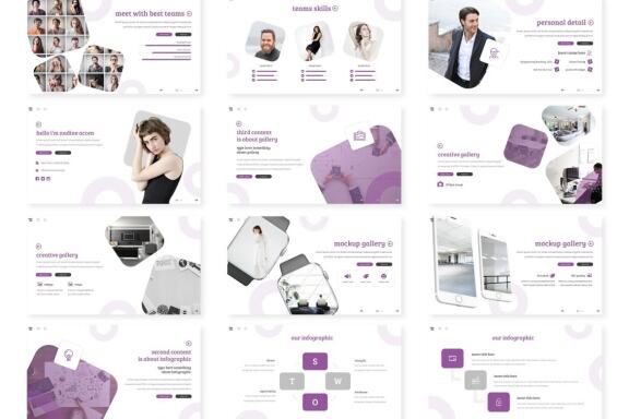 Accentris FREE Google Slide Template