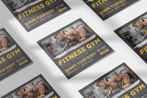 Fitness Instagram post vol.1