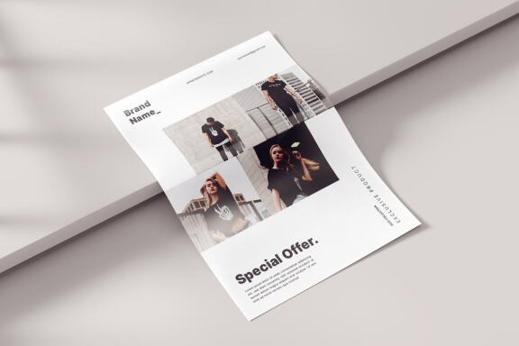 Fashion flyer template vol.2