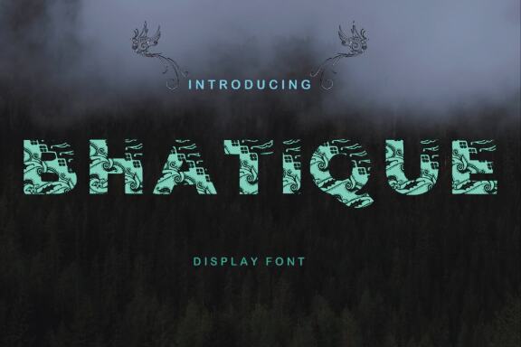 BHATIQUE Font