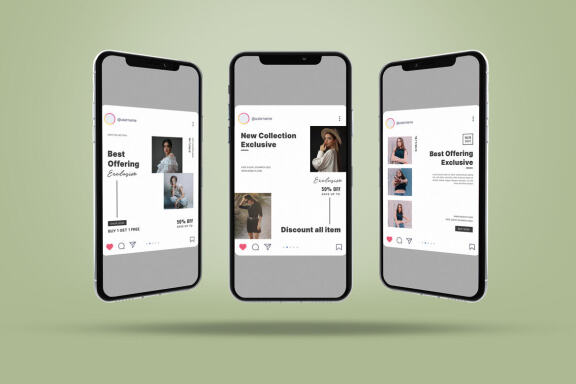 Fashion instagram post vol.3