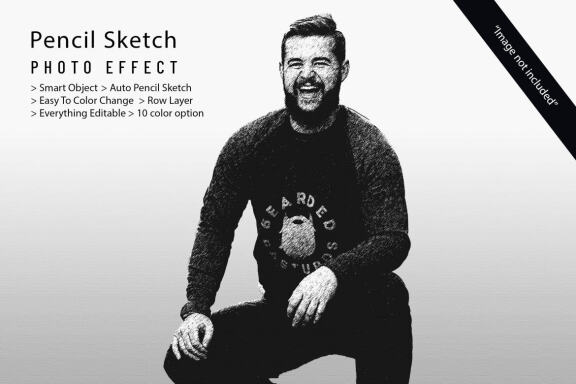Pencil Sketch  Photo Effect